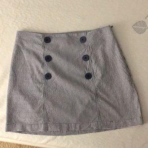 Urban Outfitters Pinstriped Skirt